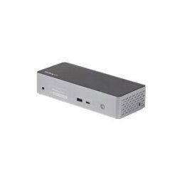 StarTech.com USB-C Dock, 4K 60Hz Quad Monitor DisplayPort HDMI, Universal USB C Docking Station with 100W Power Delivery Charging, USB Hub w/ 1x USB Type-C 3x USB-A, Ethernet, Audio - Thunderbolt 3 Compatible (DK31C4DPPDUE) - station d'accueil - USB-C