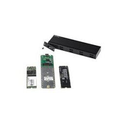StarTech.com Boitier USB-C 10Gbps vers M.2 NVMe/SATA SSD - Boitier Aluminium Externe Portable M.2 PCIe/SATA NGFF SSD - Cables Hôte USB Type-C USB-A - Compatible 2230/2242/2260/2280 (SM2E1BMU31C) - boitier externe - M.2 Card - USB 3.2 (Gen 2) - Conformit