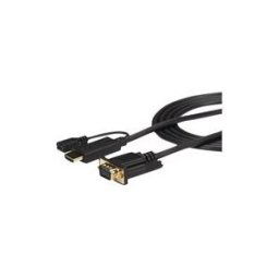 StarTech.com HDMI to VGA Cable - 10 ft / 3m - 1080p - 1920 x 1200 - Active HDMI Cable - Monitor Cable - Computer Cable (HD2VGAMM10) - cable adaptateur - HDMI / VGA - 3 m