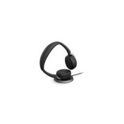 Jabra Evolve2 65 Flex UC Stereo - micro-casque - avec socle de recharge sans fil