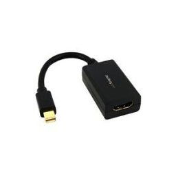 StarTech.com Adaptateur video Mini DisplayPort vers HDMI - Convertisseur Mini DP vers HDMI - M/F - 1920x1200 - Blanc - adaptateur video - DisplayPort / HDMI - 76.2 mm