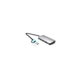 i-Tec Nano Dock - station d'accueil - USB 3.0 / USB4 / Thunderbolt 4 - VGA, 2 x HDMI - GigE