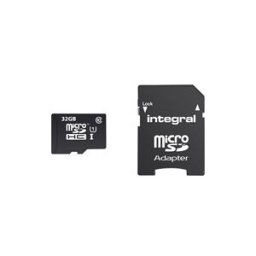 Integral Europe Integral Smartphone and Tablet - carte memoire flash - 32 Go - microSDHC UHS-I