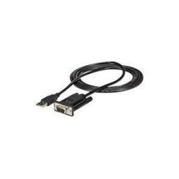 StarTech.com Cable adaptateur DCE USB vers serie DB9 RS232 null modem 1 port avec FTDI - M/F - adaptateur serie