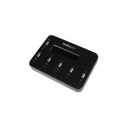 StarTech.com Duplicateur autonome de cles USB 1:5 - Copieur de lecteur flash 1 a 5 avec effacement de donnees DoD - duplicateur USB