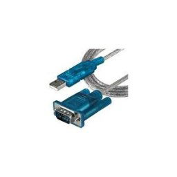 StarTech.com Cable adaptateur USB vers serie DB9 de 90 cm - Alimentation USB - 1x DB-9 male - 1x USB A male - adaptateur serie - USB 2.0 - RS-232