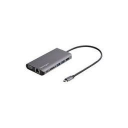 StarTech.com DKT30CHVAUSP Adaptateur multiport - USB Type-C vers HDMI / VGA - Cable hôte de 30 cm - Power Delivery de 100 W - station d'accueil - USB-C - VGA, HDMI - 1GbE