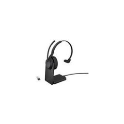 Jabra Evolve2 55 UC Mono - micro-casque - avec support de chargement