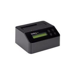 StarTech.com Effaceur de disque dur SATA 2,5/3,5 avec fonctionnalite de station d'accueil - Autonome avec support pour 4Kn (SDOCK1EU3P2) - effaceur de disque dur