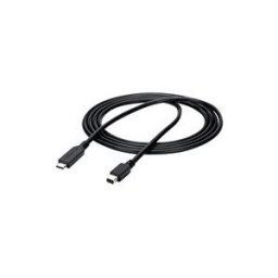 StarTech.com Cable adaptateur USB-C vers Mini DisplayPort 4K 60 Hz de 1,8 m en noir - Convertisseur USB Type-C vers mDP - Cable DisplayPort - 24 pin USB-C pour Mini DisplayPort - 1.8 m