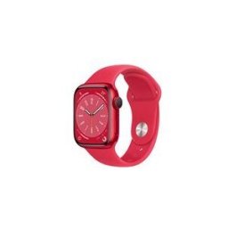 Apple Watch Series 8 (GPS) (PRODUCT) RED - aluminium rouge - montre intelligente avec bande sport - rouge - 32 Go
