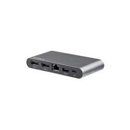 StarTech.com USB C Dock, 4K Dual Monitor DisplayPort, Mini Laptop Docking Station, 100W Power Delivery Passthrough, GbE, 2-Port USB-A Hub, USB Type-C Multiport Adapter 3.3' Cable, Dual DP - Portable USB-C Dock (DK30C2DAGPD) - station d'accueil - USB-C - 2