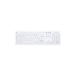 Cherry Active Key MedicalKey AK-C8100 - clavier - AZERTY - Francais - blanc Peripherique d'entree