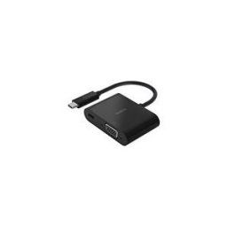 Belkin USB-C to VGA + Charge Adapter - adaptateur video - VGA / USB