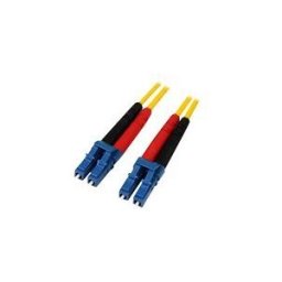 StarTech.com 4m Fiber Optic Cable - Single-Mode Duplex 9/125 - LSZH - LC/LC - OS1 - LC to LC Fiber Patch Cable (SMFIBLCLC4) - cordon de raccordement - 4 m - jaune
