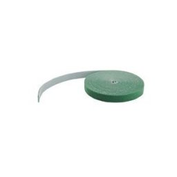 StarTech.com Rouleau de ruban a bouclettes auto-grippantes - 30,5 m - Vert - Gestion des cables - Reutilisable (HKLP100GN) - fermeture adhesive