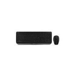 CHERRY GENTIX DESKTOP - ensemble clavier et souris - Francais - noir Peripherique d'entree
