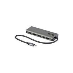 StarTech.com Adaptateur Multiports USB-C - USB-C vers HDMI ou Mini DisplayPort 4K 60Hz - Alimentation 100W PT - Hub USB 4 Ports 10Gbps - Mini Dock USB Type-C - Cable Integre 30cm (DKT31CMDPHPD) - station d'accueil - USB-C / Thunderbolt 3 - HDMI, Mini DP