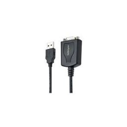StarTech.com Cable USB vers RS232 de 1m - Cable Convertisseur USB vers RS232 DB9 Male avec Retention Port COM - Adaptateur USB vers Serie pour PLC/Imprimante/Scanner, Windows/Mac (1P3FPC-USB-SERIAL) - adaptateur serie - USB - RS-232