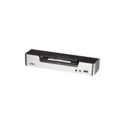 Aten USB DVI Dual View KVMP Switch CS1642A - commutateur ecran-clavier-souris/audio/USB - 2 ports - Ordinateur de bureau