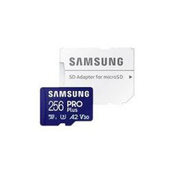 Samsung PRO Plus MB-MD256SA - carte memoire flash - 256 Go - microSDXC UHS-I