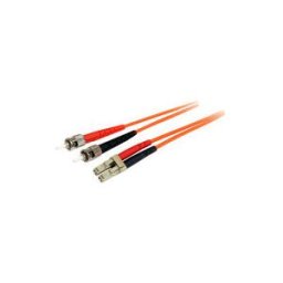 StarTech.com 3m Fiber Optic Cable - Multimode Duplex 62.5/125 - LSZH - OM1 - LC to ST Cat6 Patch Cable (FIBLCST3) - cordon de raccordement - 3 m