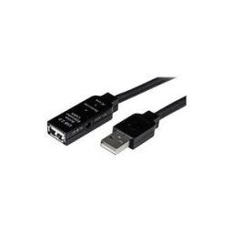 StarTech.com Cable Repeteur USB 15 m - Rallonge USB Actif - Cable d'Extension USB - 1x USB A Male - 1x USB A Femelle - rallonge de cable USB - USB pour USB - 15 m