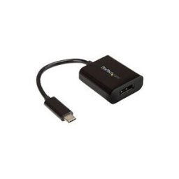 StarTech.com USB C to DisplayPort Adapter 4K 60Hz - USB Type-C to DP 1.4 Monitor Video Converter (DP Alt Mode) - Thunderbolt 3 Compatible - Adaptateur DisplayPort - 24 pin USB-C pour DisplayPort - 14 cm