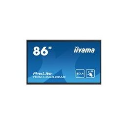 IIYAMA ProLite TE8614MIS-B2AG 86 Classe (85.6 visualisable) ecran LCD retro-eclaire par LED - 4K - pour signaletique numerique / communication interactive