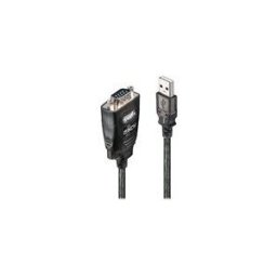 Lindy USB RS232 Converter w/ COM Port Retention - adaptateur serie - USB