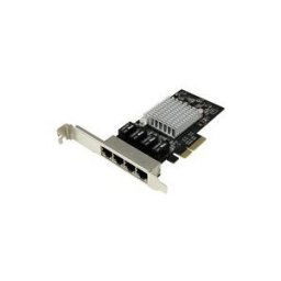 StarTech.com Carte reseau PCI Express a 4 ports Gigabit Ethernet avec chipset Intel I350-AM4 - Adaptateur NIC PCIe GbE - adaptateur reseau - PCIe x4