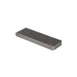 StarTech.com Adaptateur Multiport USB-C pour MacBook Pro/Air - USB Type-C vers HDMI 4K, Alimentation 100W, Slot SD/MicroSD, Hub 2 Ports USB 3.0 - Mini Dock USB-C Portable (DKT30CMHSDPD) - station d'accueil - USB-C / Thunderbolt 3 - HDMI