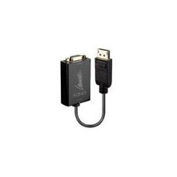 Lindy DisplayPort to VGA Adapter - adaptateur video externe - noir