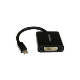 StarTech.com Adaptateur video Mini DisplayPort® vers DVI - Convertisseur Mini DP DVI - Mini DisplayPort (M) DVI-I (F) - 1920 x 1200 - Noir - adaptateur DVI - 17 cm