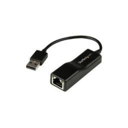 StarTech.com Adaptateur reseau USB 2.0 vers Ethernet - 10/100 Mb/s - Convertisseur USB vers RJ45 - M/F - adaptateur reseau