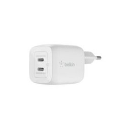 Belkin BoostCharge Pro GaN adaptateur secteur - Technologie PPS et GaN - 2 x USB-C - 45 Watt