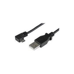StarTech.com Cable de charge et synchronisation Micro USB de 1 m - Cordon USB-A vers Micro-B a angle droit - M/M - 0,25 mm² - cable USB - Micro-USB de type B pour USB - 1 m