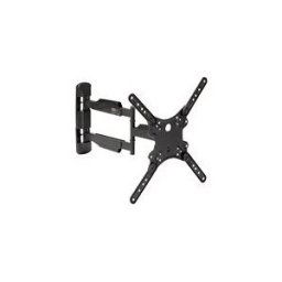 StarTech.com Support Mural TV Orientable et Inclinable pour ecrans VESA 32 a 55 - Bras Articule Haute Resistance pour Television LCD/LED - Fixation/Accroche Tele Murale pour ecran Plat (FPWARTB1M) kit de montage - pour TV - noir