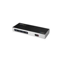 StarTech.com Station d'accueil PC double affichage 4K - Double HDMI, double DP, ou HDMI et DP 60 Hz - USB-C/USB 3.0 (DK30A2DH) - station d'accueil - USB-C / Thunderbolt 3 - 2 x HDMI - 1GbE