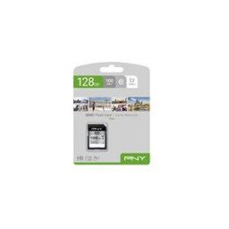 PNY Elite - carte memoire flash - 128 Go - SDXC UHS-I
