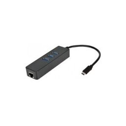 MCL Samar MCL - adaptateur reseau - USB-C - USB 3.0 x 3