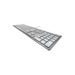 CHERRY KC 6000 SLIM - clavier - Francais - argent Peripherique d'entree