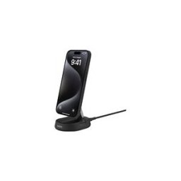 Belkin BoostCharge Pro support de chargement sans fil - magnetique - + adaptateur secteur - 15 Watt