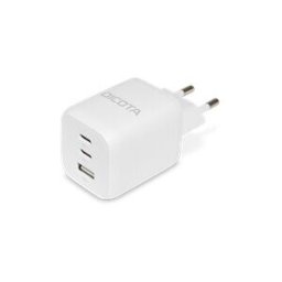 Dicota adaptateur secteur - compact, GaN - USB, 2 x USB-C - 65 Watt