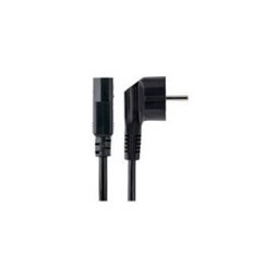 StarTech.com 1m (3ft) Computer Power Cord, 18AWG, EU Schuko to C13 Power Cord, 10A 250V, Black Replacement AC Cord, TV/Monitor Power Cable, Schuko CEE 7/7 to IEC 60320 C13 Power Cord - PC Power Supply Cable (713E-1M-POWER-CORD) - cable d'alimentation - po