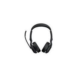 Jabra Evolve2 55 MS Stereo - micro-casque - avec support de chargement