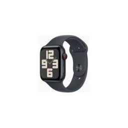 Apple Watch SE (GPS + Cellular) 2e generation - aluminium minuit - montre intelligente avec bande sport - minuit - 32 Go