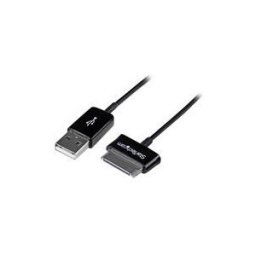 StarTech.com Dock Connector to USB Cable for Samsung Galaxy Tab - cable charge tablet Web / donnees - USB - 3 m