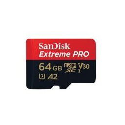 SanDisk Extreme Pro - carte memoire flash - 64 Go - microSDXC UHS-I