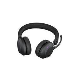 Jabra Evolve2 65 MS Stereo - micro-casque - avec support de chargement
